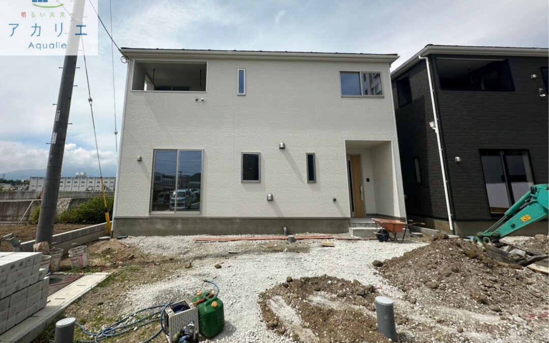 ６／６写真更新！建物完成しました！【ご成約の方に商品券やオプション特典あり♪】■ＬＤＫ１５帖以上■充実した収納スペースあり■駐車スペース３台可能《清水町八幡　第３　新築分譲住宅全６棟販売》