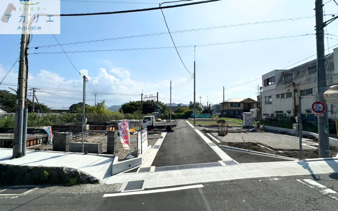 9/19新着!【ご成約の方に商品券やオプション特典あり♪】◆小学校・スーパーが徒歩10分以内■LDK20帖以上■全居室収納あり■駐車スペース2台可能《沼津市大岡Ⅴ 新築分譲住宅全5棟販売》
