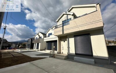 12/8写真更新!建物完成しました!【ご成約の方に商品券やオプション特典あり♪】◆南向きで日当たり良好♪■LDK16帖以上■豊富な収納■駐車並列2~3台可《裾野市石脇297番 新築分譲住宅全4棟販売》